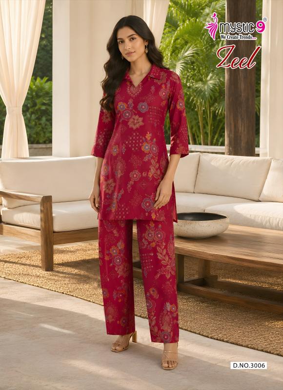 Mystic9 zeel vol 3 coord set wholesale ladies garments